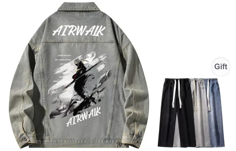 Airwalk Denim Jackets Unisex-26