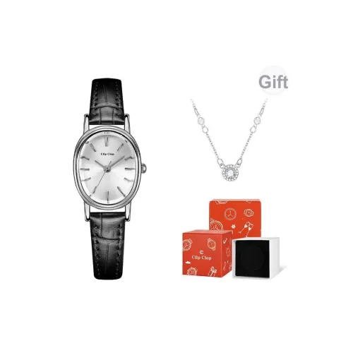 Clip Clop Кварцевый механизм искусственная кожа ремешок женские часы многоцветный циферблат