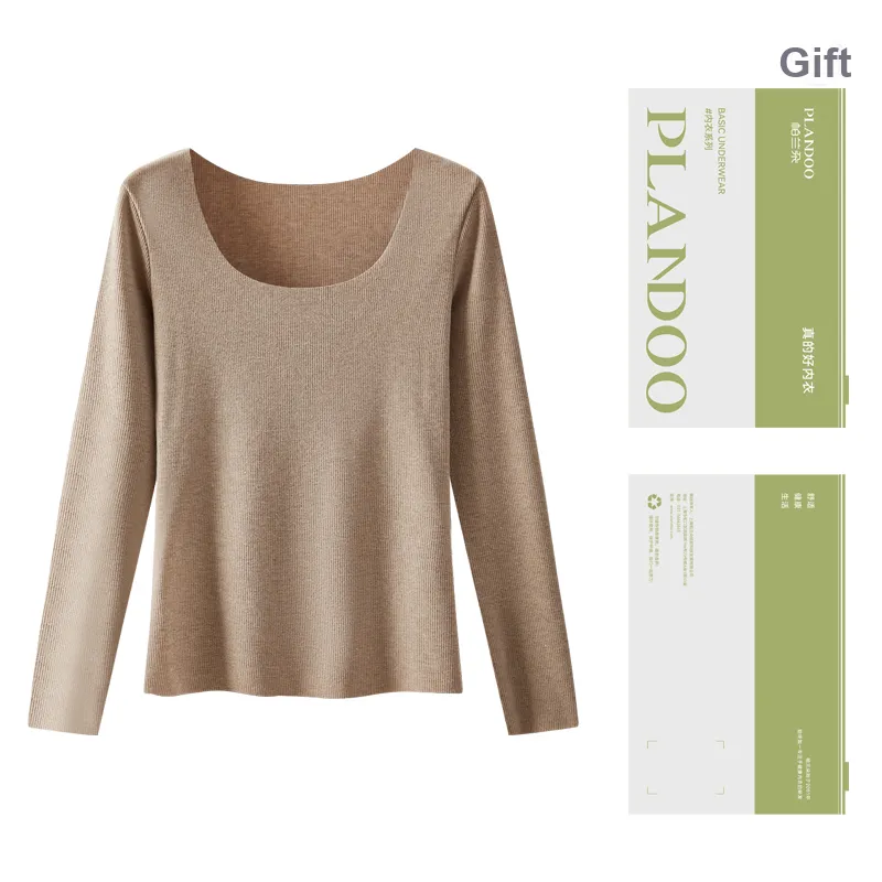PLANDOO Women's Thermal Tops-0