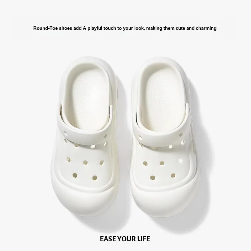 POSEE Clogs Light Sand, Ivory White, Raspberry Red, Reef Black-3