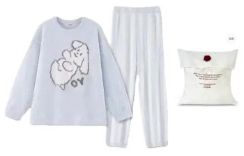 XIAFENYAN Pajama Set Women's Shopping Bag Blue