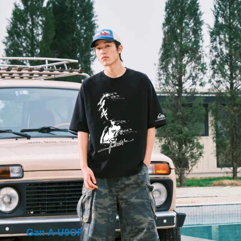 Quiksilver T Shirts Unisex-3