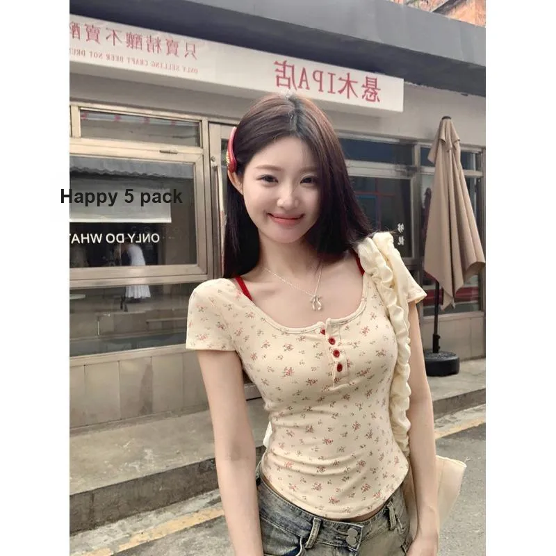 PAIN OR PLEASURE T Shirt Women's Apricot-2