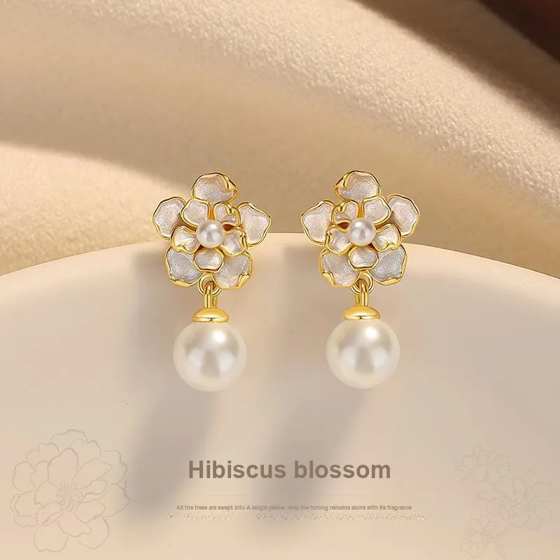 YINGNIXINDONG 925 Sterling Silver Stud Earrings Women's-23
