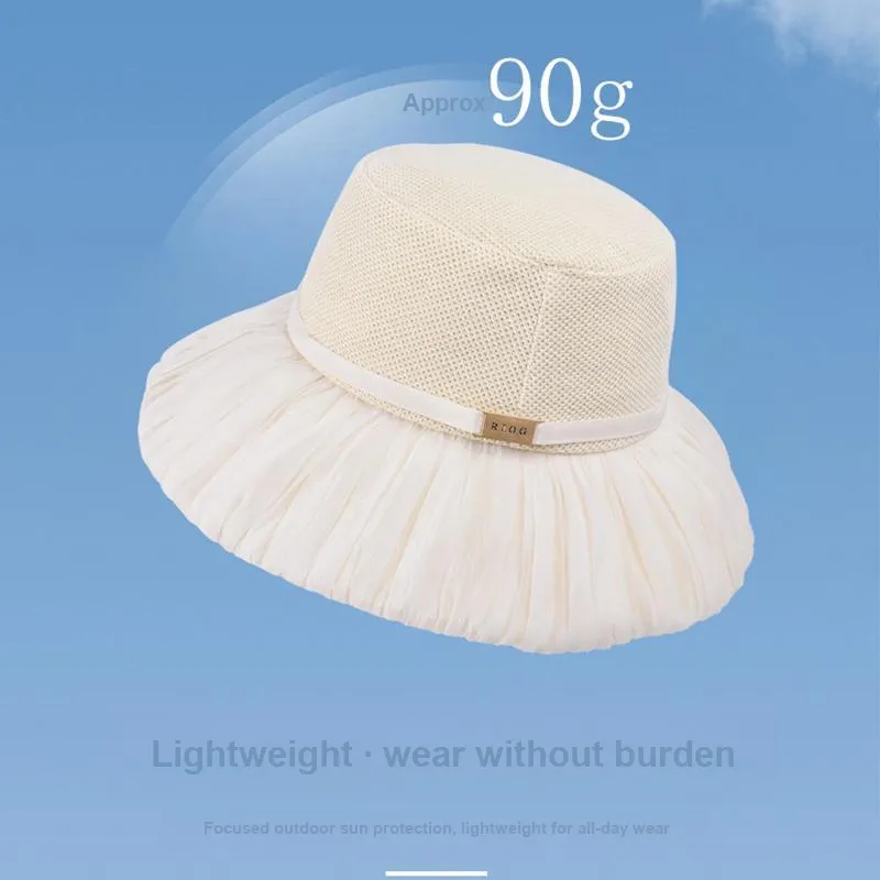 Cgediao Cotton Linen Blend Bucket Hats Women's-9