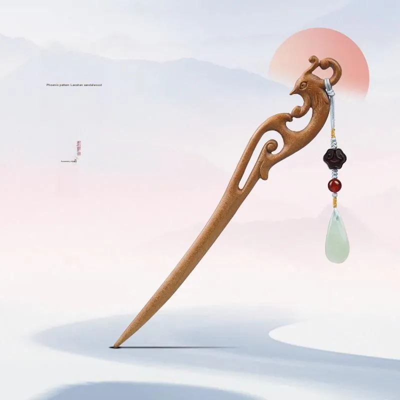 DALONG Old Mountain Sandalwood Hairpins Women's-1