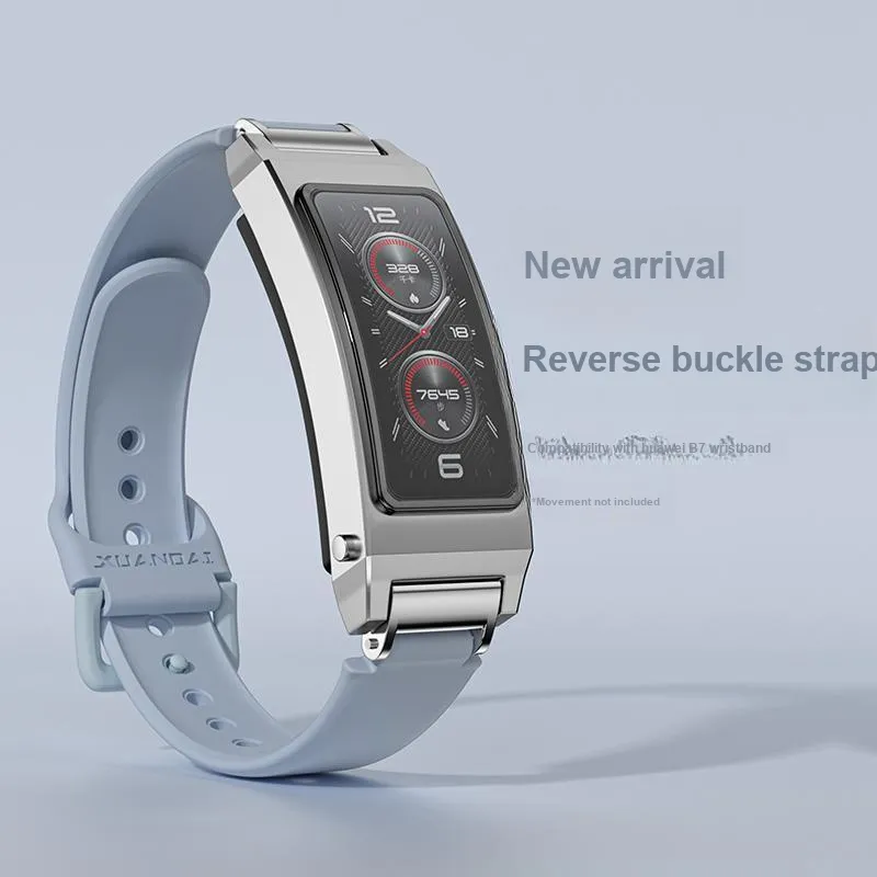 CHUANGYIDA Huawei Compatibility Watch Band 135~190mm Silicone Material-11