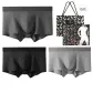 Solid Color 3-Pack Box Included (Dark Heather Gray+Black Heather Gray+Medium Heather Gray)