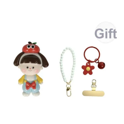 Zhangcai Handmade Яблоко Собака Глина Брелок для сумки DIY Игрушки