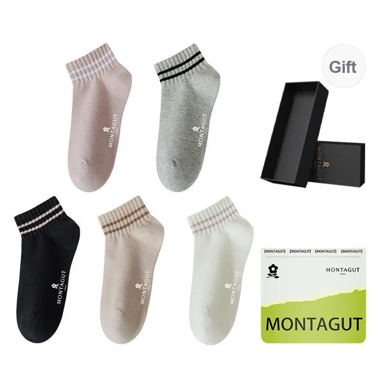 Montagut Ankle Socks Women's Box 5 Pack-54