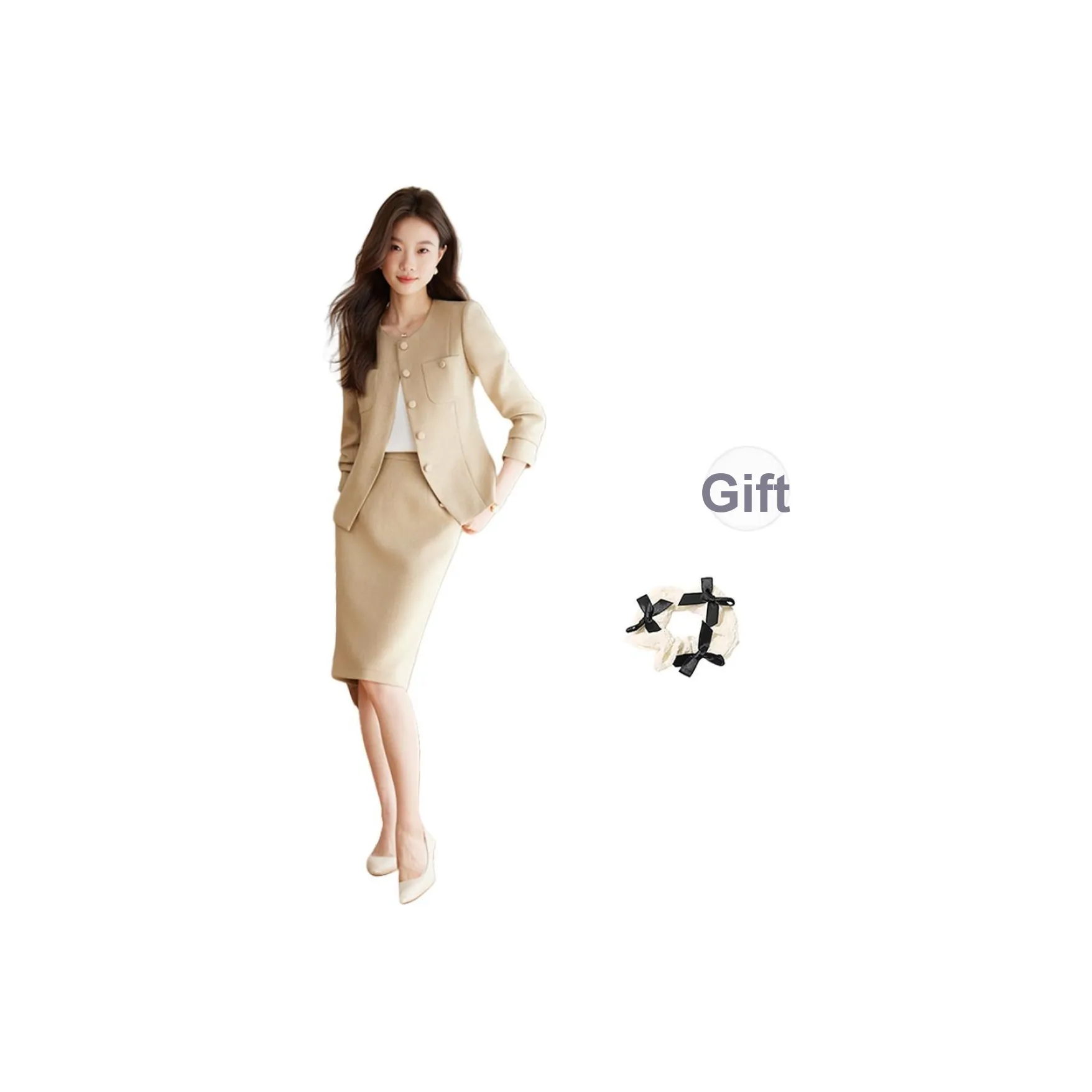 TURN UP Женские офисные костюмы с юбкой