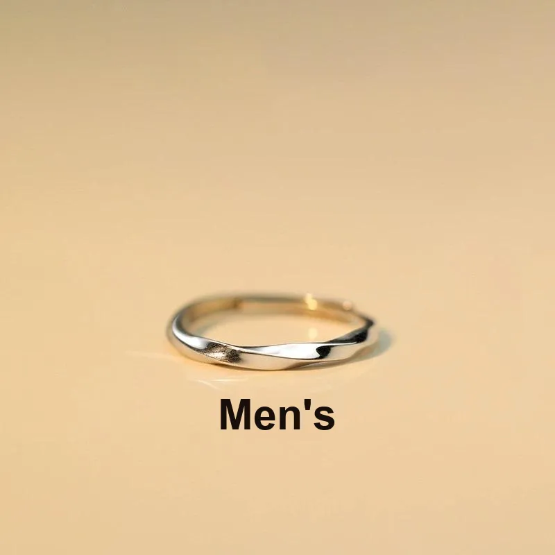 Yu Yin 999 Fine Silver Rings Unisex-9