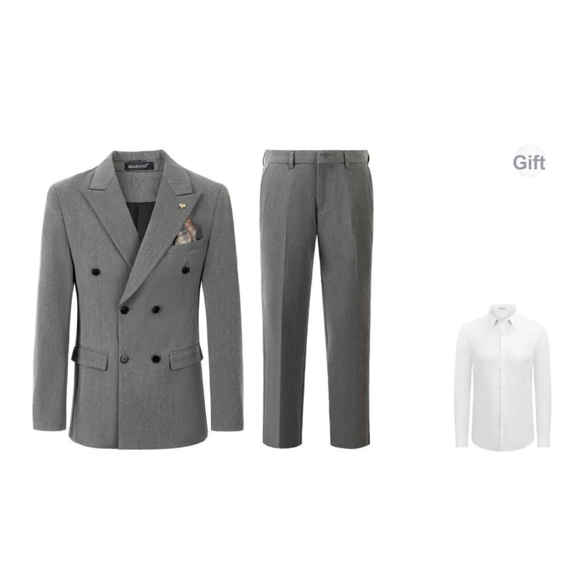 SEAFUNG Business Suits Men's