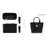 Black Liner+1 Pair Black Abrasion-Resistant Buckle