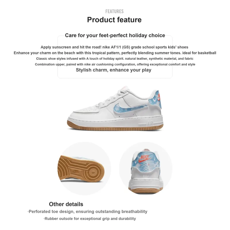 Nike Air Force 1/1 Low White Bleached Coral Gum-1
