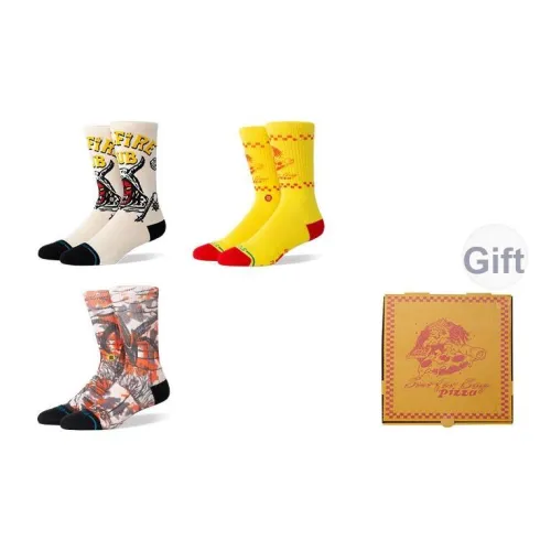 STANCE x GUAIQIWUYU Носки Crew Унисекс Коробка 3 пачки