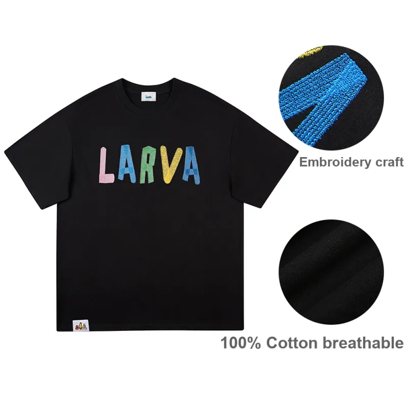 COMIC LARVA T Shirts Unisex-1