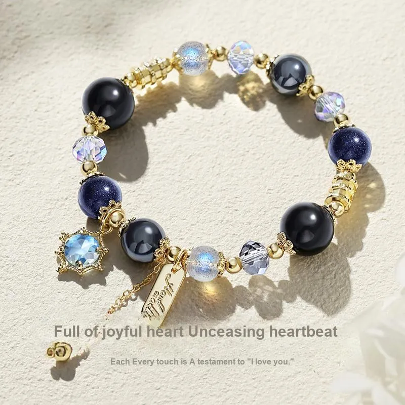 JUICY GRAPE Crystal Jade Bracelets Unisex-1