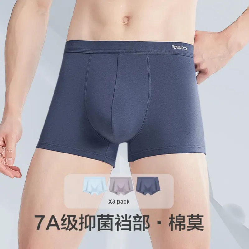Red Bean Underpants Men's 3 Pack-7