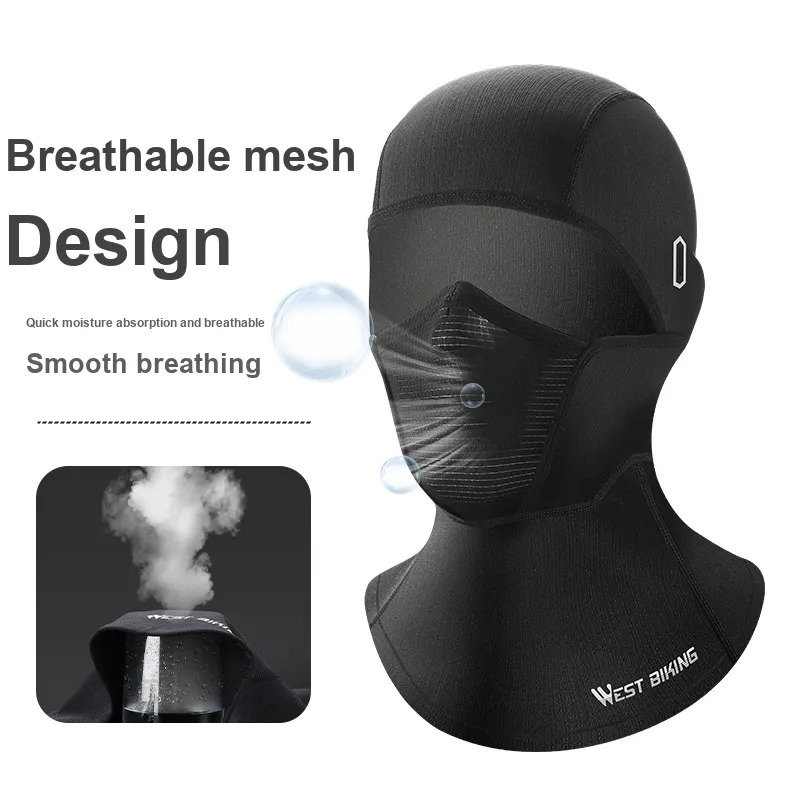 WEST BIKING Riding Equipment Pullover Mask Outdoor Unisex Polyester, Elastane-2