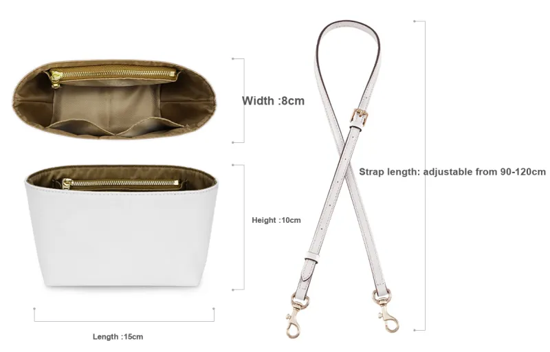 GUYI Microfiber, Artificial Leather Bag Accessory Women's Sand-44