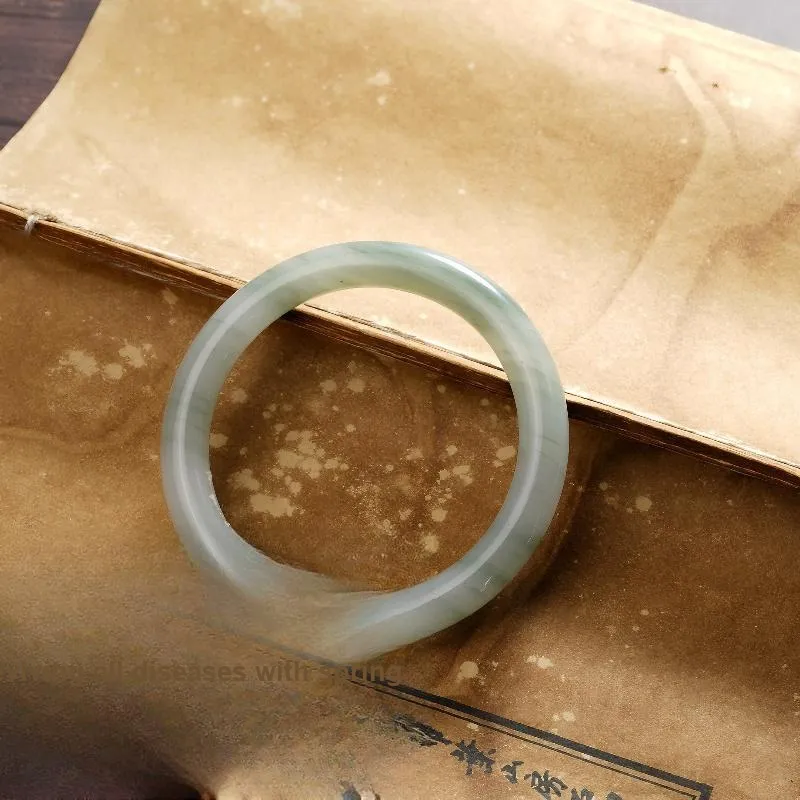 MUGONGZI Tianshan Jade Jade Bangles Women's-4