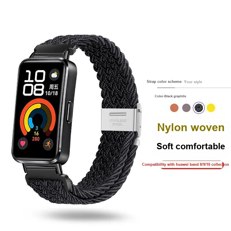 FZRT Huawei Honor Compatibility Watch Band 130 220mm Nylon Material-11