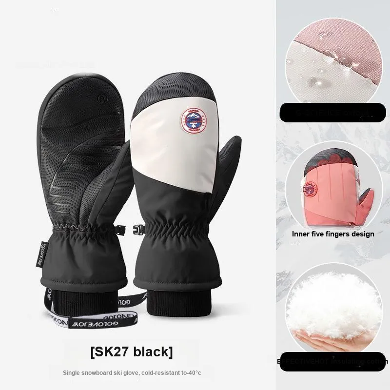 SINGLELADY Ski Gloves-5