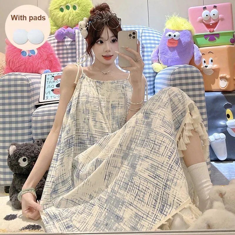 Top Melon Nightgown Women's Image Color-3