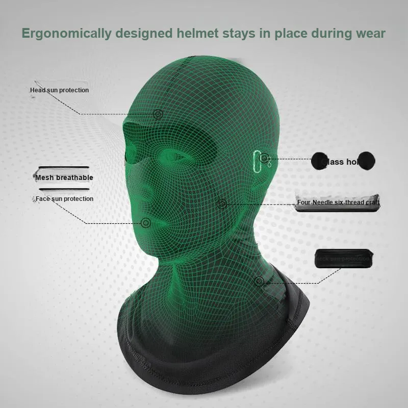 Genius Dawn Moon Riding Equipment Pullover Mask Outdoor Unisex Polyamide+Elastane-6