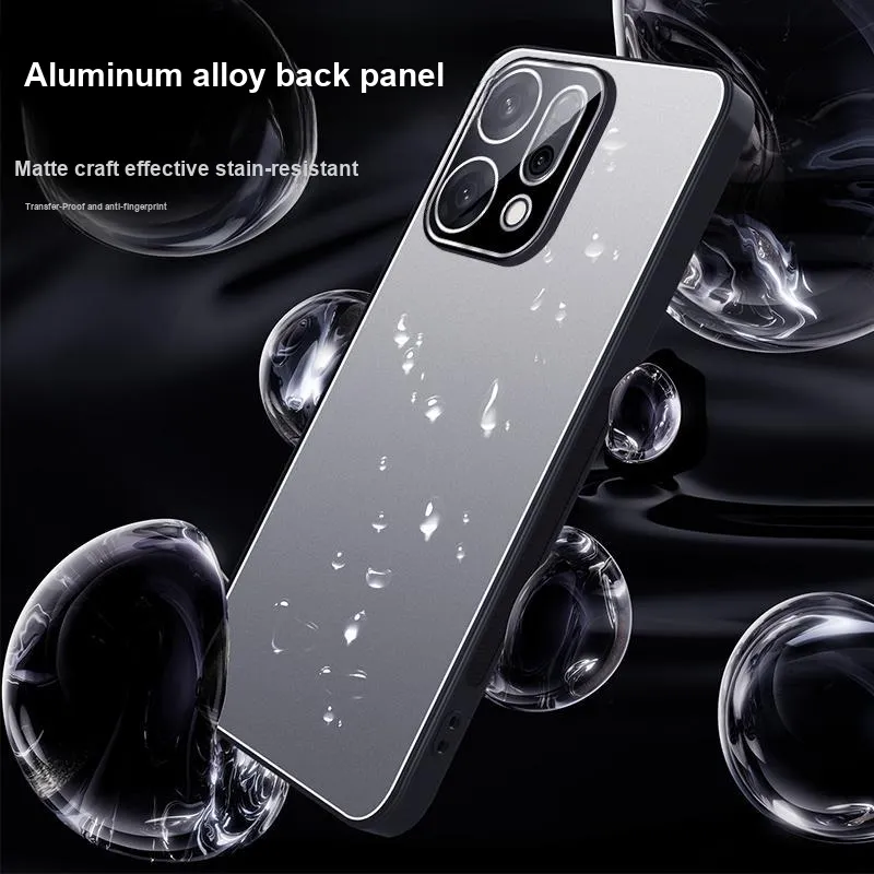 MOWEITU Metal Impact Resistant Lens Wallet Phone Cases Compatibility With OPPO Reno 14/OPPO Reno 14 Pro-8