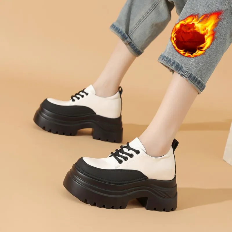 CARDANRO Vintage Fashion Lolita Loafers 8cm Women's-19