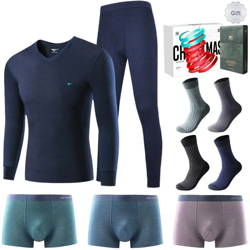 SEPTWOLVES Fall And Winter Thermal Set Men's-168