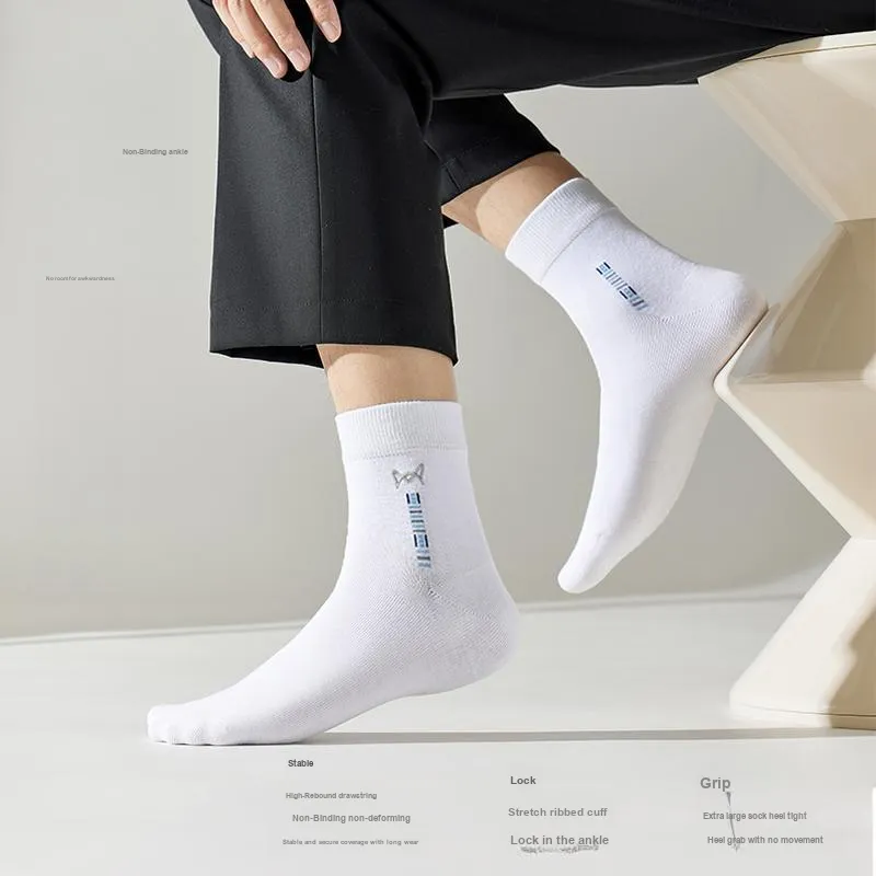 MIIOW Men Mid Calf Socks-4