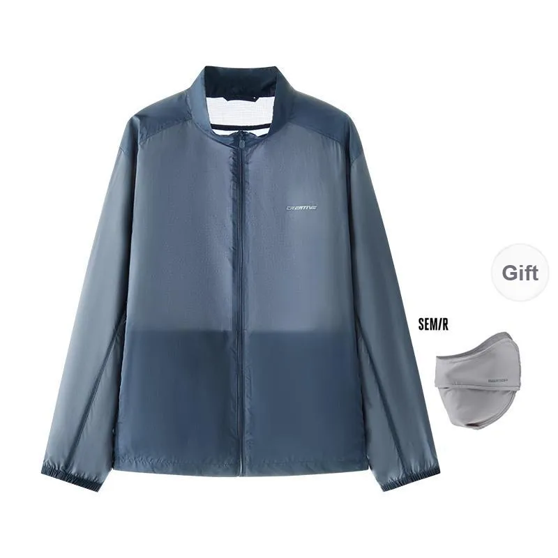 SEM/R Super Light Breathable UV Protection Sun Protection Clothing Men's-4
