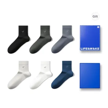 HLA Mid Calf Socks Men's 6 Pack
