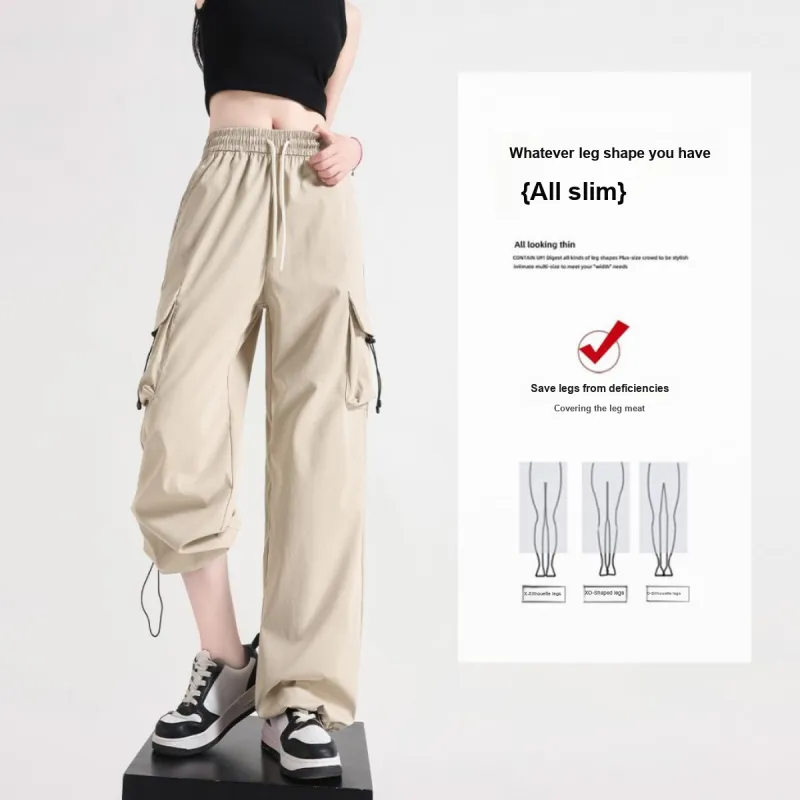 FAWENXIANGZI Cargo Pants Women's-2