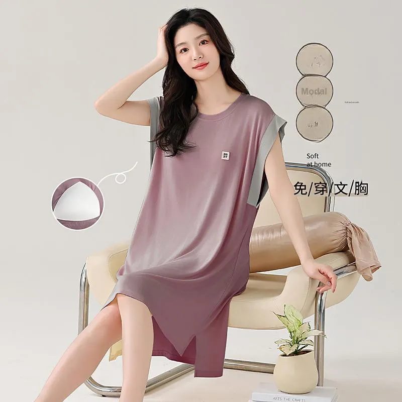 GOSO Nightgown Women's Haze Purple-1