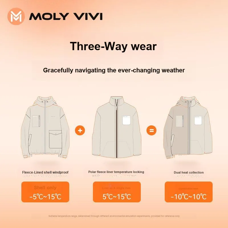 MOLY VIVI Soft Shell Coat Unisex-18