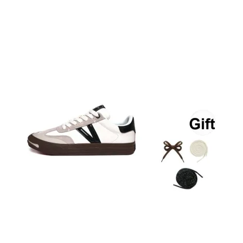 X JIMSUN Open Ended Smile Collection Легкий и Дышащий Низкий Топ Немецкая Армия Кроссовки Унисекс Платина Белый