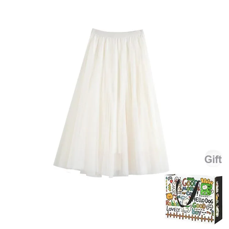 Dippanis Casual Long Skirt Women's-1