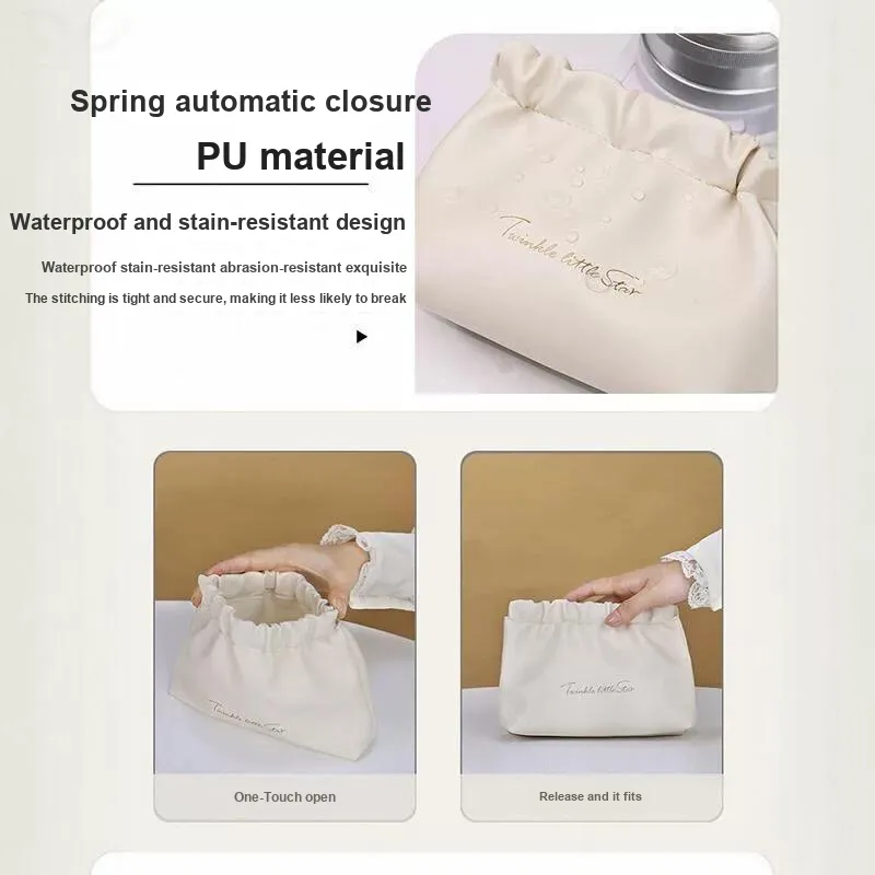 Future Maple Automatic Closure Magnetic Clasp Makeup Bags Super Light Urban Minimalist Style-6