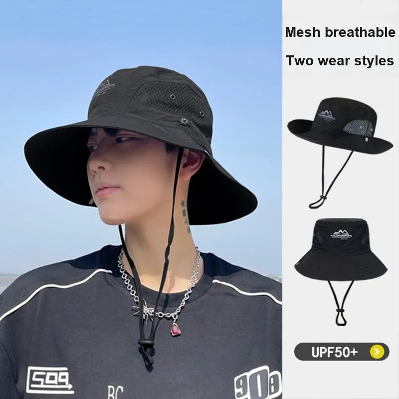 BANDICOOT Polyester Sun Protection Hats Unisex-5