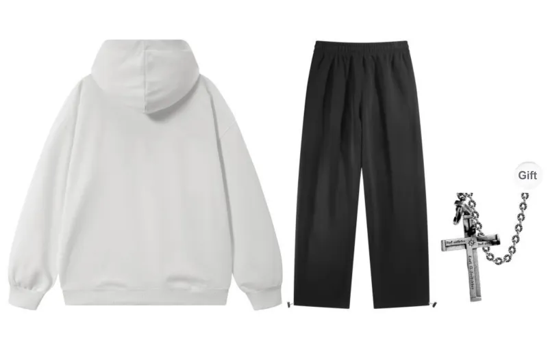 Lost N Forbidden X A.X.S.K Casual Sportswear Unisex-5