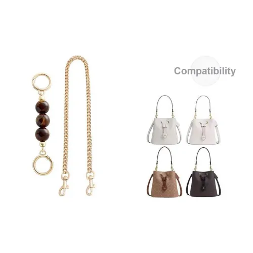 Luxury Care Artisan Workshop Металлический сплав Сумка Ремень Женский Золотой Тон