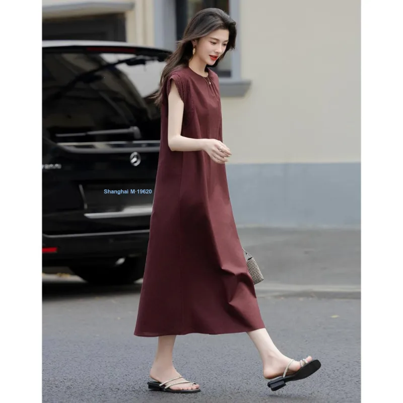 【dme】 Short Sleeved Dress Women's-2