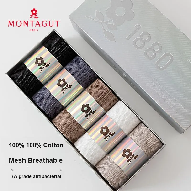 Montagut Mid Calf Socks Men's 5 Pack-5