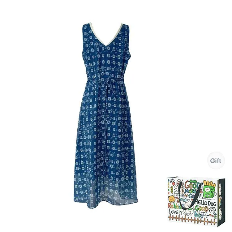 HAPG Sleeveless Dresses Women's-6