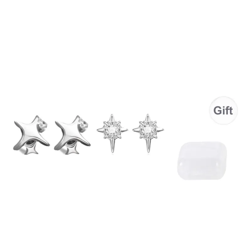 Shiban Alloy Clip On Earrings Unisex-7