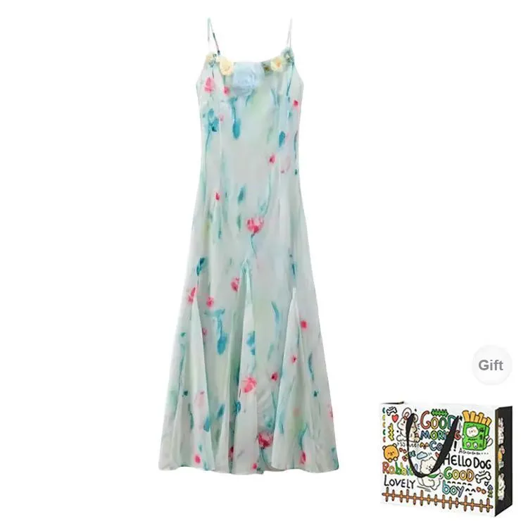 HAPG Slip Dresses Women's Aqua Green Shopping Bag-0